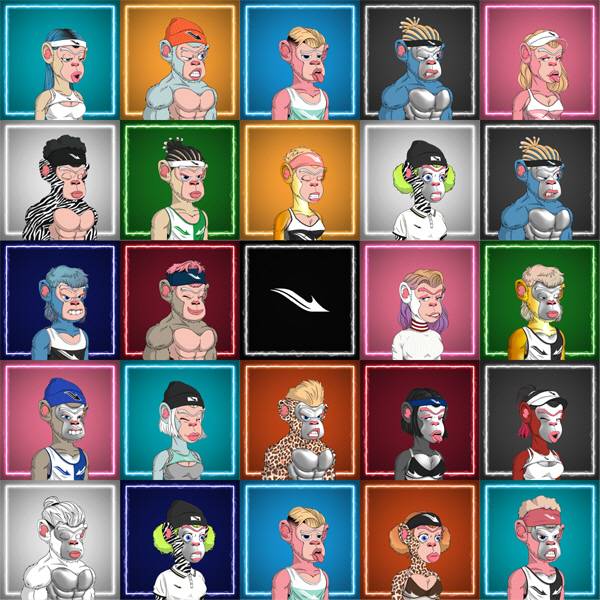 키키히어로즈가 출범시킨 NFT를 기반으로 한 스니커즈·패션 브랜드인 '하이퍼 스포츠 클럽'의 NFT. [사진 제공 = 키키히어로즈]