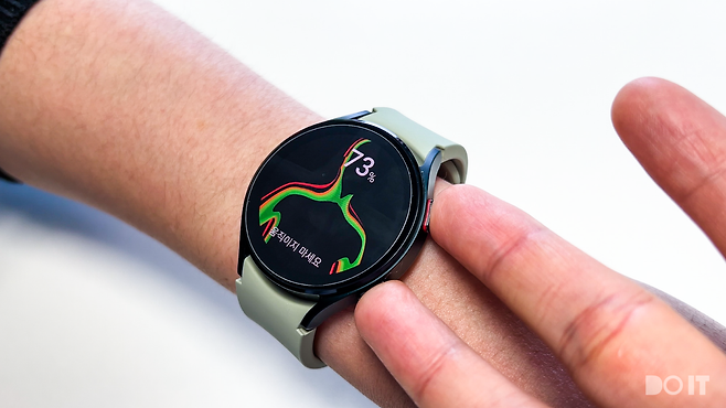 갤럭시워치4 체성분 측정.DoIT