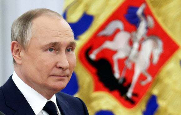 블라디미르 푸틴 러시아 대통령. 타스 연합뉴스