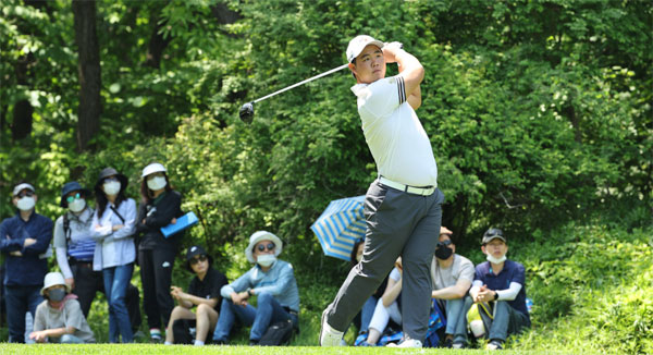 제41회 GS칼텍스 매경오픈 일정을 마친 김주형은 미국으로 건너가 올 시즌 첫 PGA 투어 도전에 나선다. [한주형 기자]