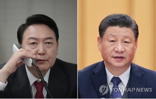 윤석열 대통령(왼쪽)과 시진핑 중국 국가주석 [연합뉴스 자료사진]