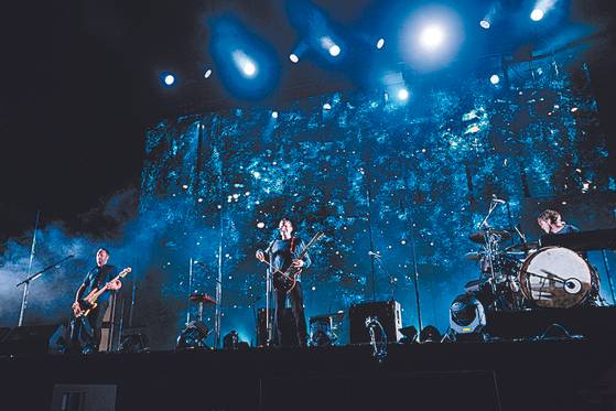 Sigur Ros during its last concert in Seoul in 2017 [CJ ENM]