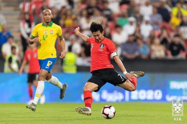 대한민국 축구대표팀 주장 손흥민 사진=대한축구협회(KFA) 제공