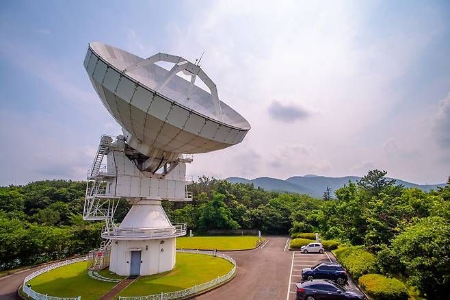 한국우주전파관측망(KVN) 울산전파천문대. 사진=한국천문연구원