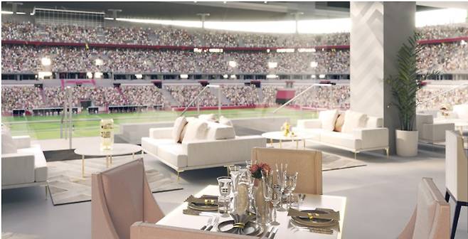 사진 = FIFA World Cup Qatar 2022™ Hospitality Packages - Pearl Lounge