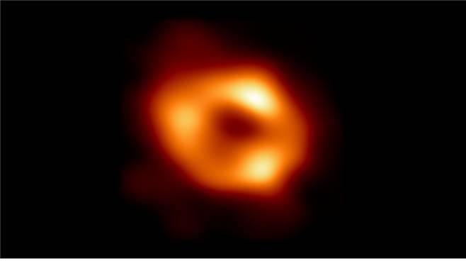 궁수자리A* 블랙홀 이미지. EHT 제공