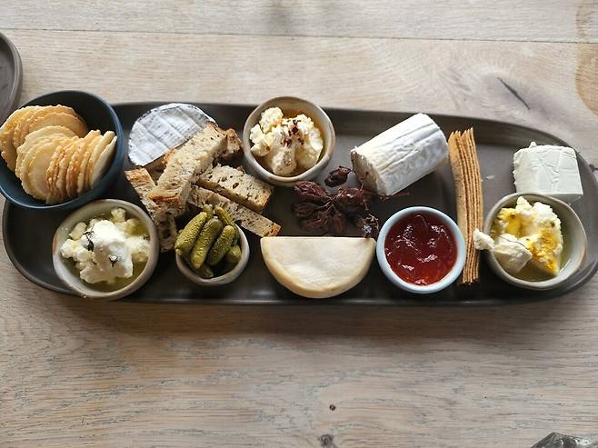 야라밸리 데어리의 다양한 치즈. 허윤희 기자