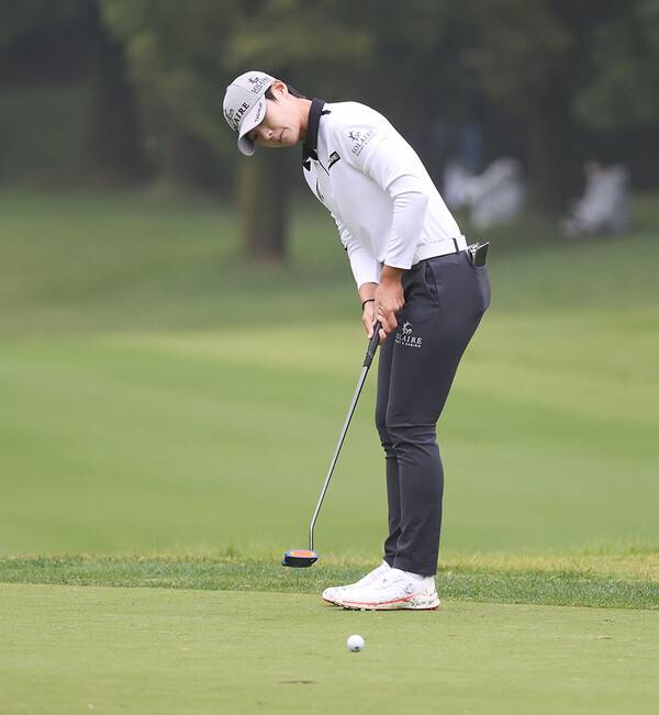 2022년 미국여자프로골프(LPGA) 투어 파운더스컵에 출전한 박성현 프로. 사진제공=KLPGA