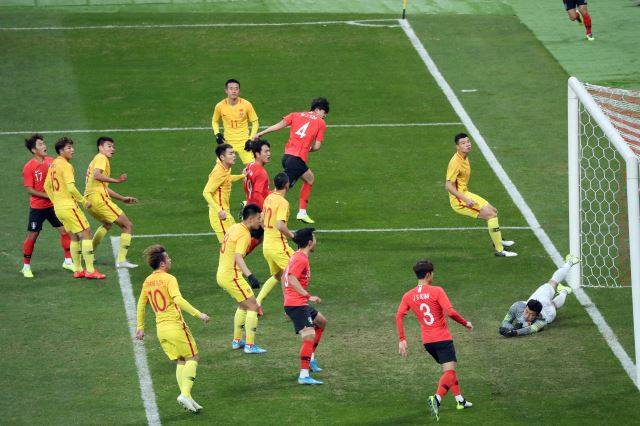 2019 동아시안컵 한국 대 중국 경기. 연합뉴스