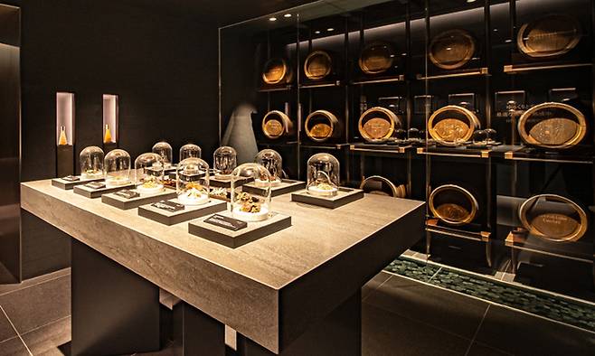 LG생활건강의&nbsp;일본 홋카이도 마이크로바이옴 센터 발효숙성 전시실.&nbsp;LG생활건강 제공