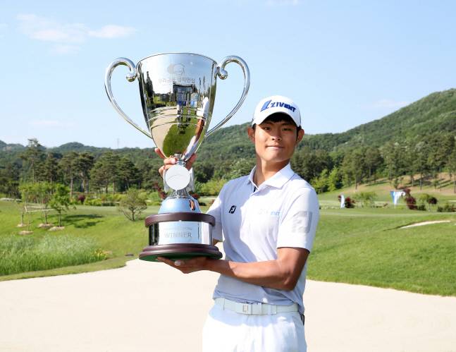 장희민 우승. 사진 | KPGA