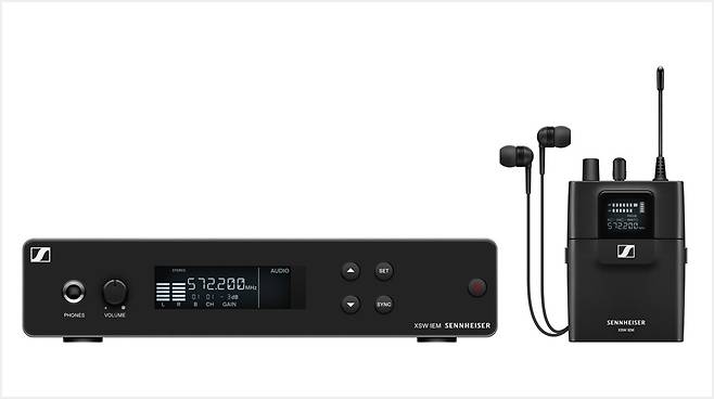 사진 : 젠하이저(SENNHEISER), 무선 인이어 모니터링 시스템 'XSW IEM (XS Wireless IEM)' (사진제공 :&nbsp;젠하이저)