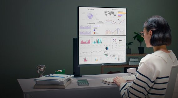 LG전자 LG 듀얼업 모니터. LG전자 제공.
