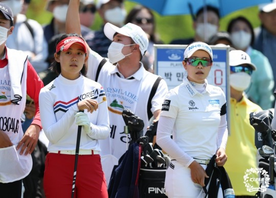 황유민과 박민지
[KLPGA 제공]