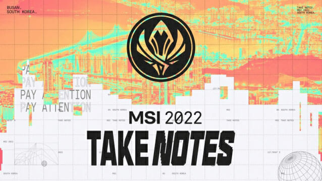 MSI 2022 로고.