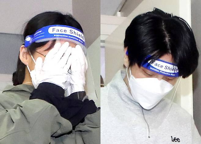 계곡 살인 사건 피의자 이은해(왼쪽)·조현수. /뉴스1