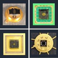 멤스가 개발한 멤스 미러 소자와 패키지.