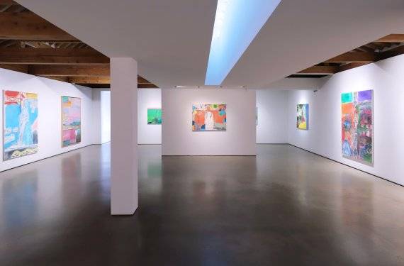 포 킴 '지상의 낙원을 그리다' 전시 전경 /사진=학고재