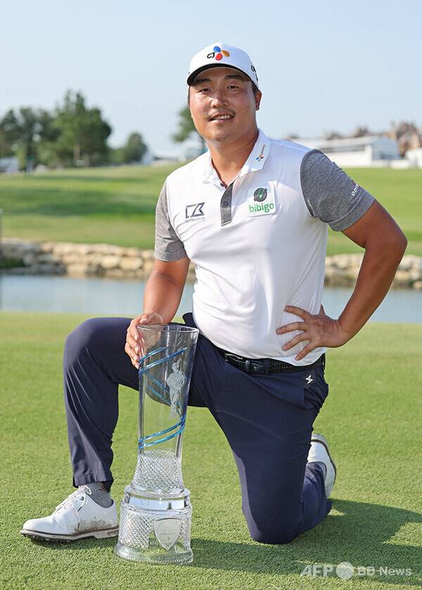 2022년 미국프로골프(PGA) 투어 AT&T 바이런 넬슨 우승을 차지하며 대회 2년 연속 우승에 성공한 이경훈 프로. 사진제공=ⓒAFPBBNews = News1