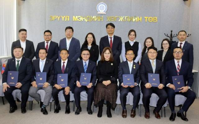 순천향대서울병원이 몽골 주요 국립병원 6곳과 업무협약을 맺었다./사진=순천향대서울병원 제공