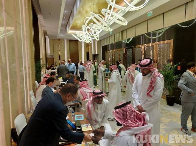 리야드 한국관광 홍보 로드쇼 현장사진.