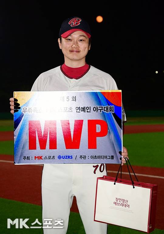 BMB 선발 이종혁은 5이닝 3실점 완투승을 거두고 MVP를 가져갔다. 사진(경기 고양)=김영구 기자