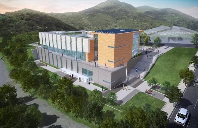 천성산 국민체육센터 조감도. (사진=양산시 제공) *재판매 및 DB 금지