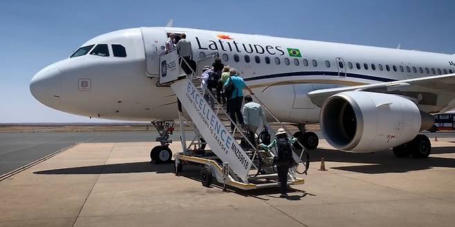 라티튜드 프라이빗 전세기. 2022.05.09. (사진=한국관광공사 제공) photo@newsis.com *재판매 및 DB 금지