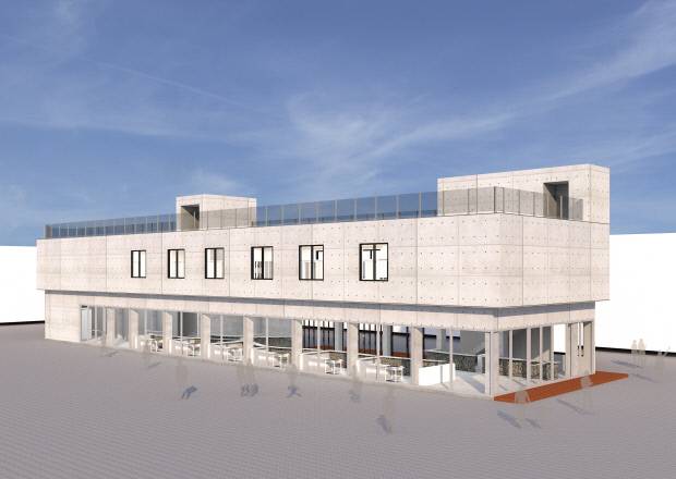 익산 중앙시장 복합청년몰 조감도ⓒ익산시