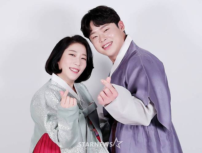 김영희-윤승열 부부  /사진=김창현 기자 chmt@