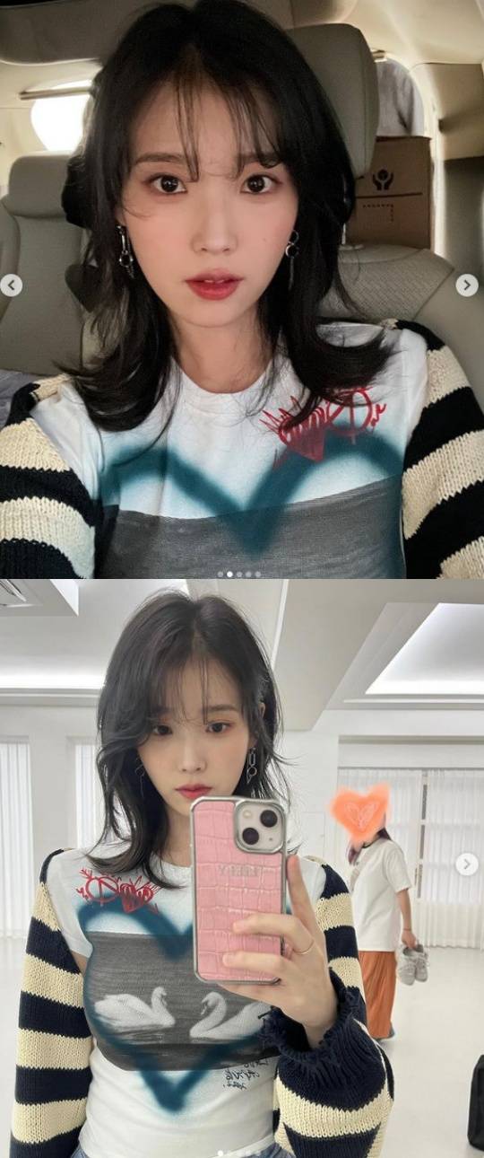 가수 아이유.사진ㅣ아이유 SNS 캡처