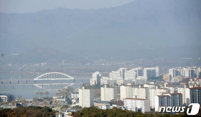 강원도 춘천시 일대(뉴스1 DB)