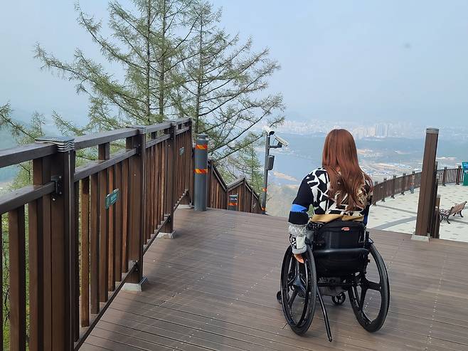 휠체어도 가는 삼악산
