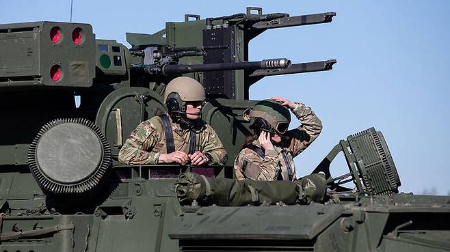 리투아니아에서 북대서양조약기구(NATO) 훈련 (사진=게티이미지코리아)