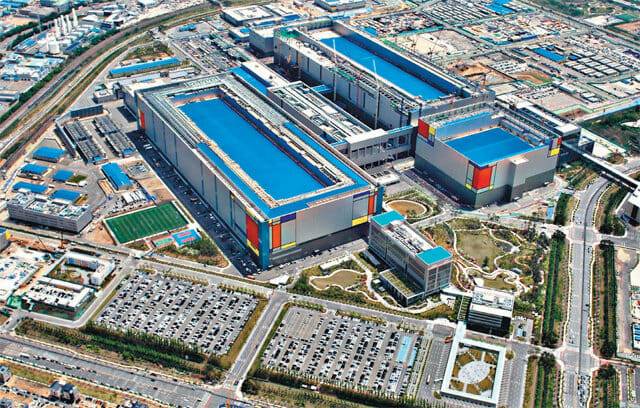 삼성전자 반도체 공장 평택 캠퍼스 전경. 삼성전자 제공