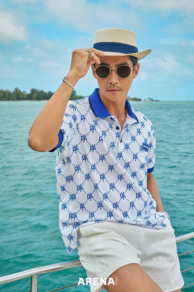 배우 겸 모델 배정남 '하와이 리조트룩' 썸머 리조트 트래블 스타일 코디 아이템&nbsp;(사진제공 :&nbsp;아레나, 듀베티카)