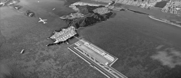 가덕도신공항 조감도 부산시  제공