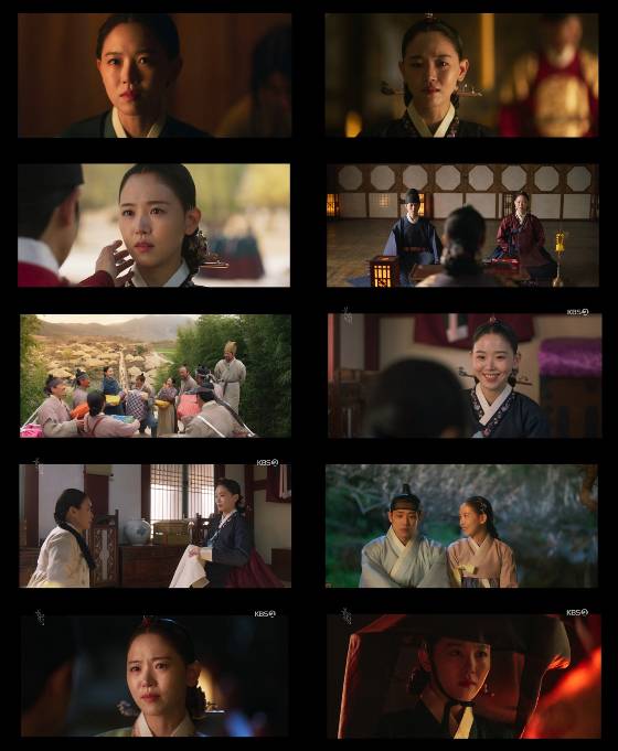 KBS 2TV 월화드라마 '붉은 단심'에서 유정 역을 맡은 강한나./사진=KBS 2TV 월화드라마 '붉은 단심' 방송 화면 캡처