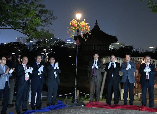 문화재청·대한전기협회 업무협약 [문화재청 궁능유적본부 제공. 재판매 및 DB 금지]