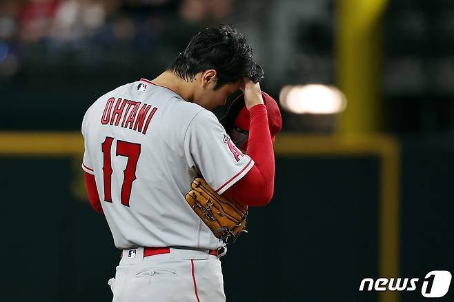 오타니 쇼헤이가 LA 에인절스의 3연패를 막지 못했다. © AFP=뉴스1