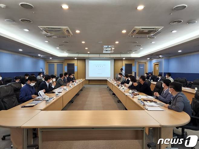 한·아세안 국가정원 조성사업 본격 추진을 위한   착수보고회 모습 뉴스1