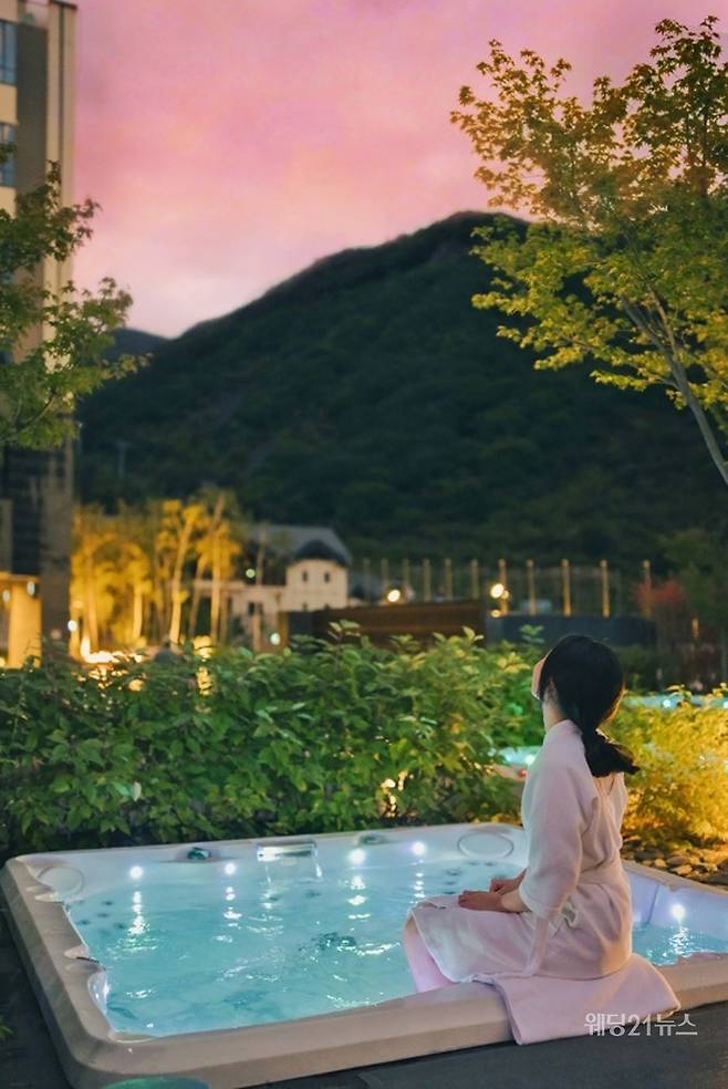 사진 : 파크로쉬 리조트 앤 웰니스, 자쿠지