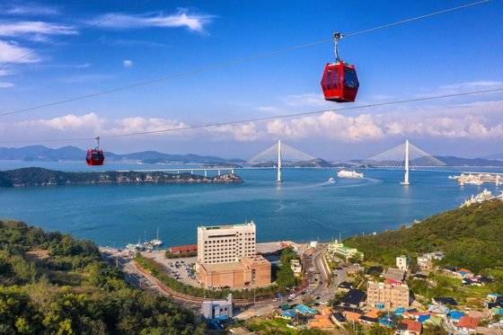 목포해상케이블카. 사진 목포시