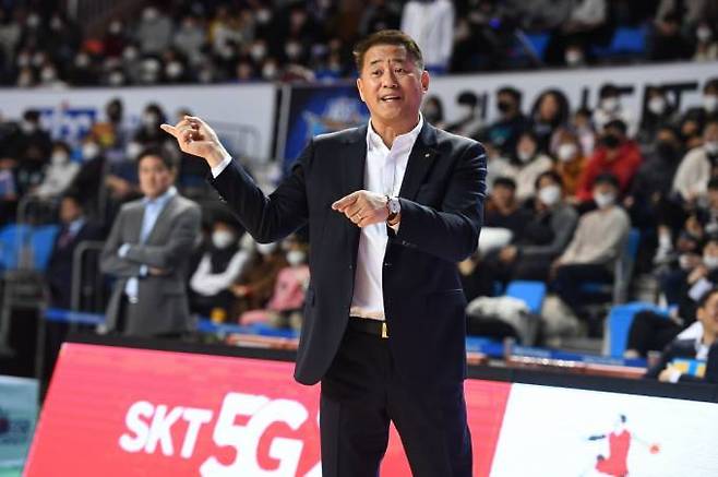 추일승 남자 농구대표팀 감독.&nbsp; &nbsp;한국프로농구연맹(KBL)