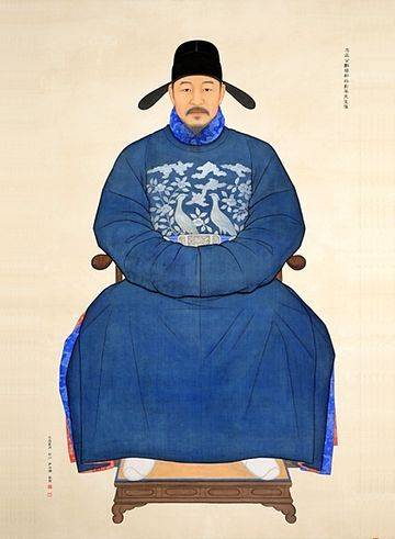 Official portrait of Park Paeng-nyeon