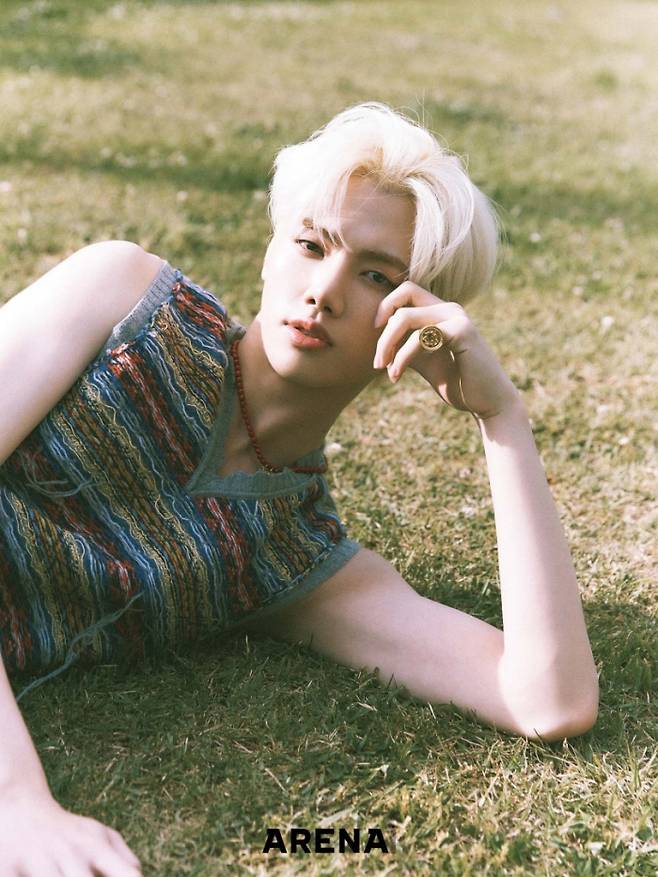 크래비티 민희 ,아레나 옴므 플러스.