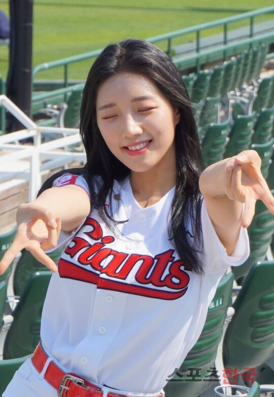 박예진 치어리더. ⓒ스포츠한국 이정철 기자