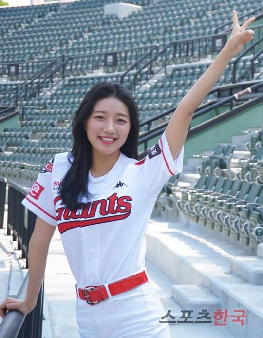 박예진 치어리더. ⓒ스포츠한국 이정철 기자