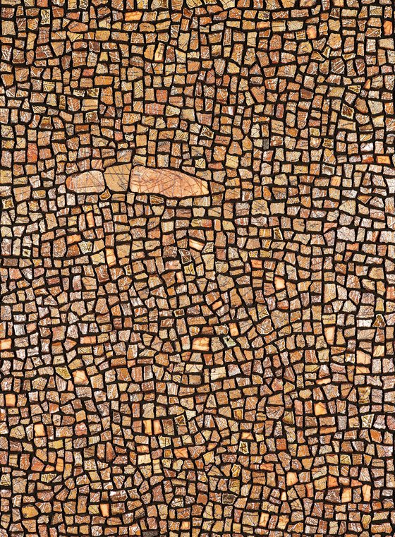 김두석, 시그널, 21/81x112cm, 무안적토 화장토, 무유소성, 1300 ℃[사진 경인미술관]