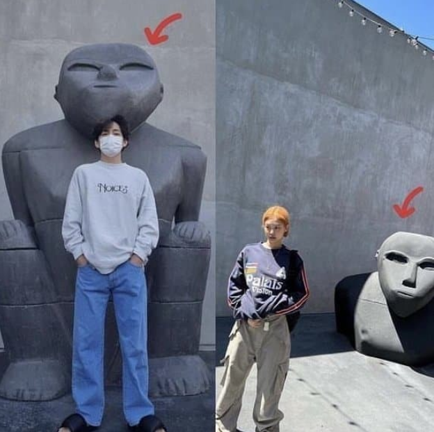 사진=뷔,제니 인스타그램 캡처